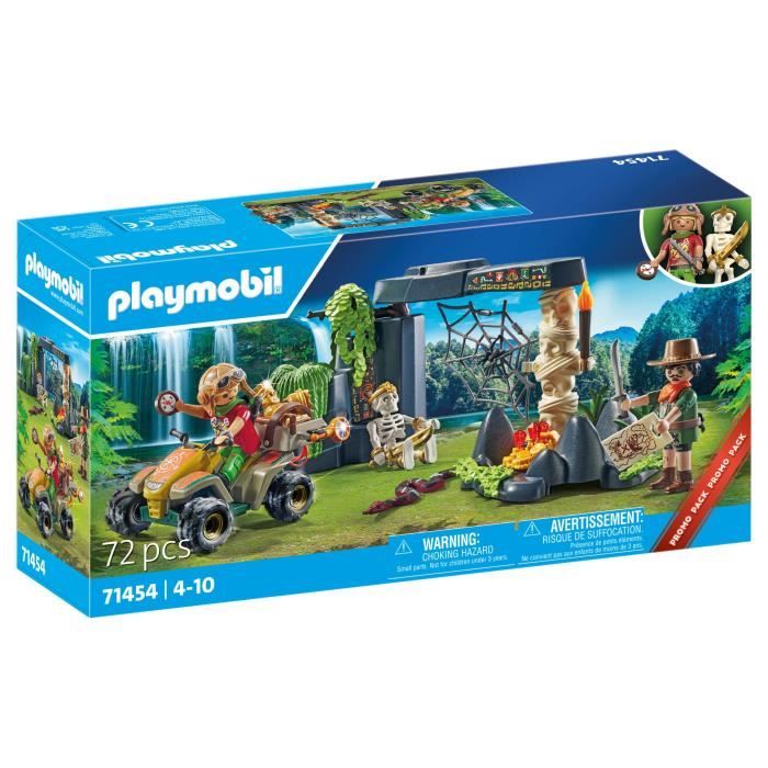 PLAYMOBIL 71454 - Esploratori e rovine della giungla - Sport e azione - Dai 4 anni in su