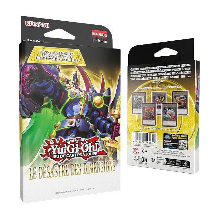 Image secondaire de Pack de 3 Boosters Yu-Gi-Oh! Le Désastre des Dimensions