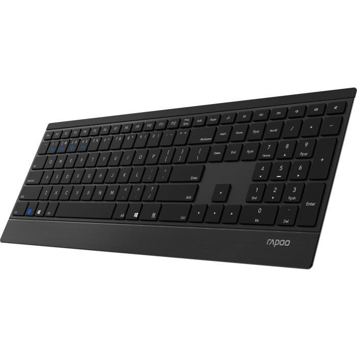 Image secondaire de Clavier sans fil ultra-fin RAPOO E9500M AZERTY