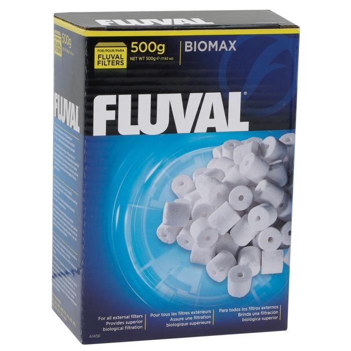 FLUVAL Cylindre Biomax 500 g - Pour aquarium