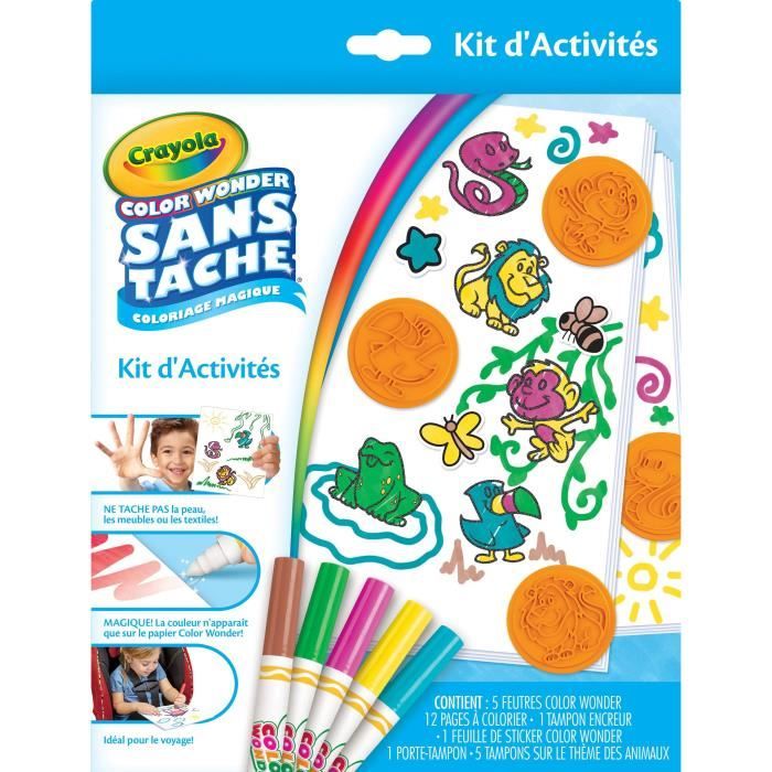 CRAYOLA - Kit d'Activités Color Wonder
