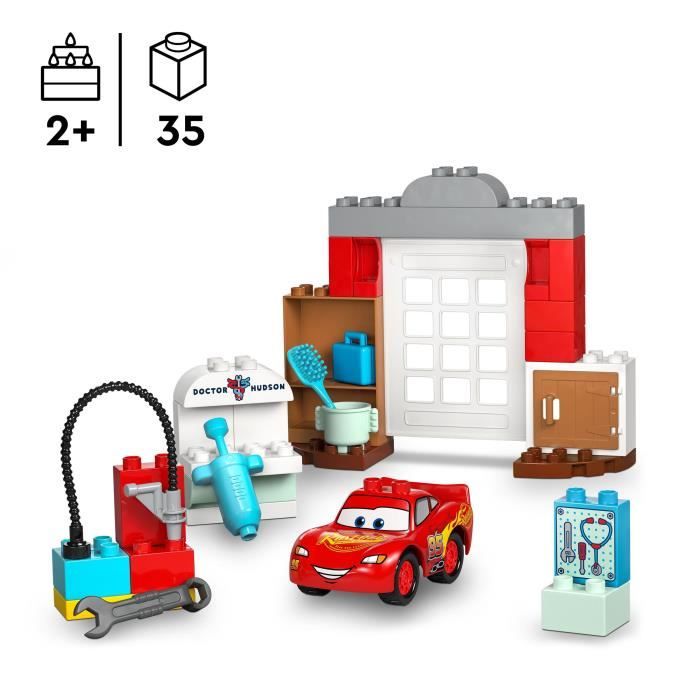 Image secondaire de LEGO DUPLO ¦ Disney Et Pixar Cars 10456 La Visite De Mcqueen Au Garage De Doc - Jeu 2 Ans