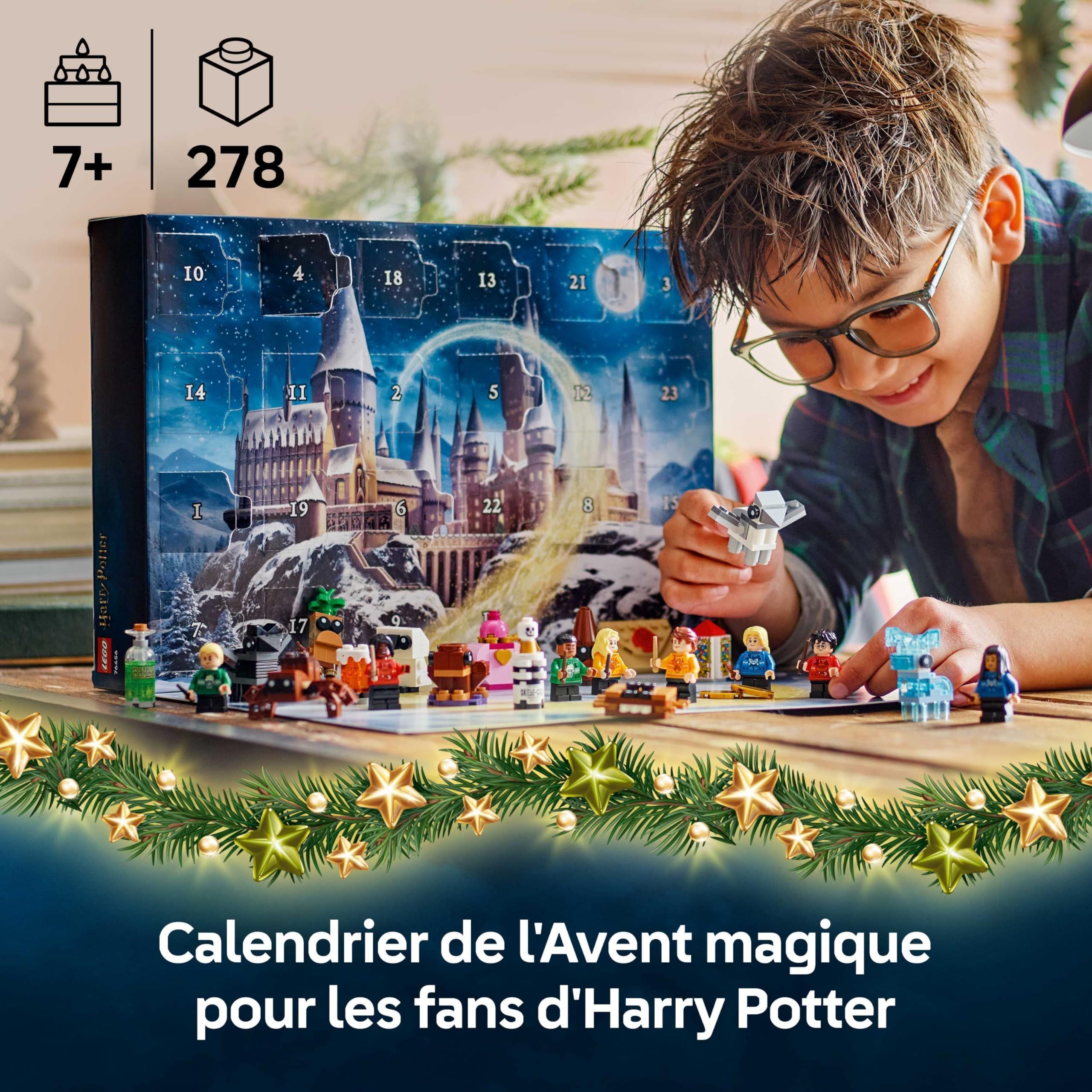 Image secondaire de LEGO Harry Potter 76456 Le Calendrier de l'Avent 2025 - Jeu avec 24 Surprises des 7 ans