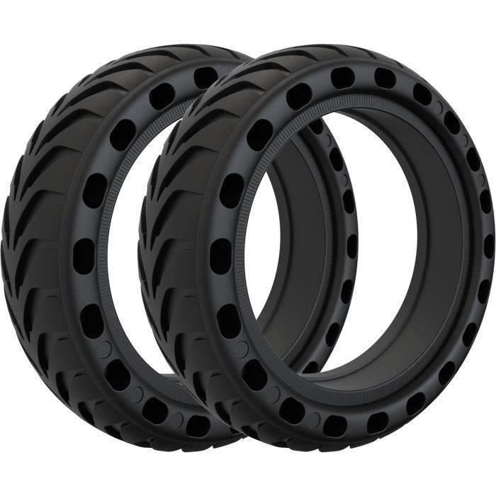 MODELABS - Pack de 2 pneus alvéolés pour Miscoot Noir
