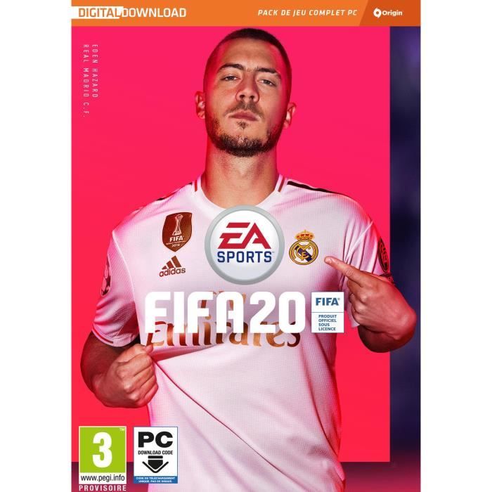 FIFA 20 Jeu PC a télécharger (Code dans la boîte)