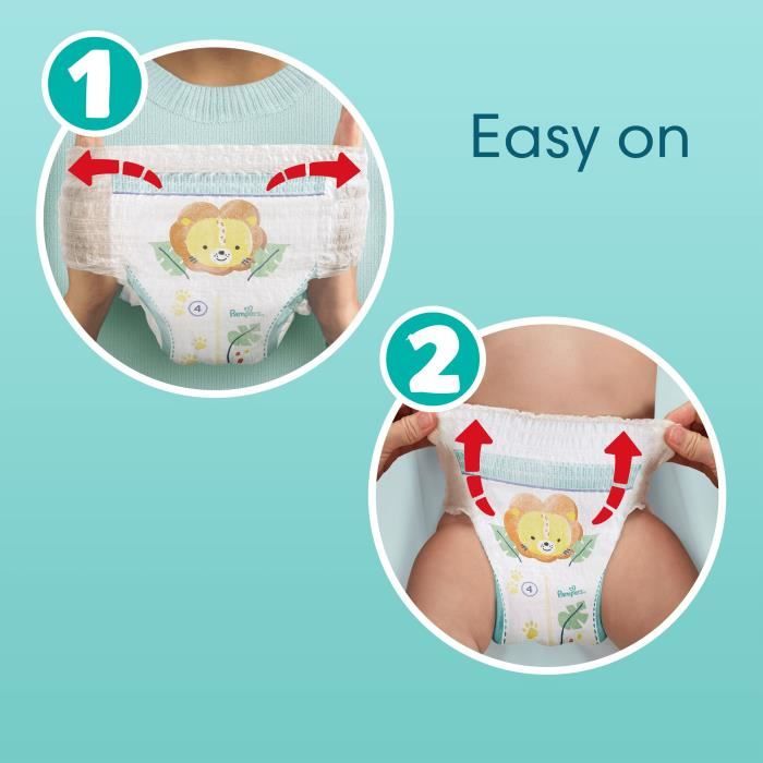 PAMPERS Baby-Dry Pants Taille 3 - 47 Couches-culottes