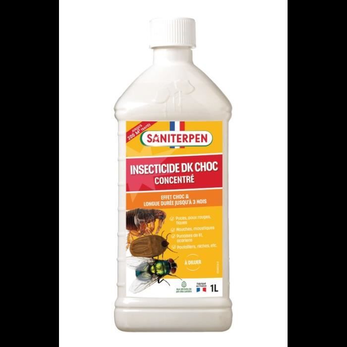 Insecticida SANITERPEN concentrado DK - Para el tratamiento de viviendas y equipos de transporte para animales dom�sticos - 1 L