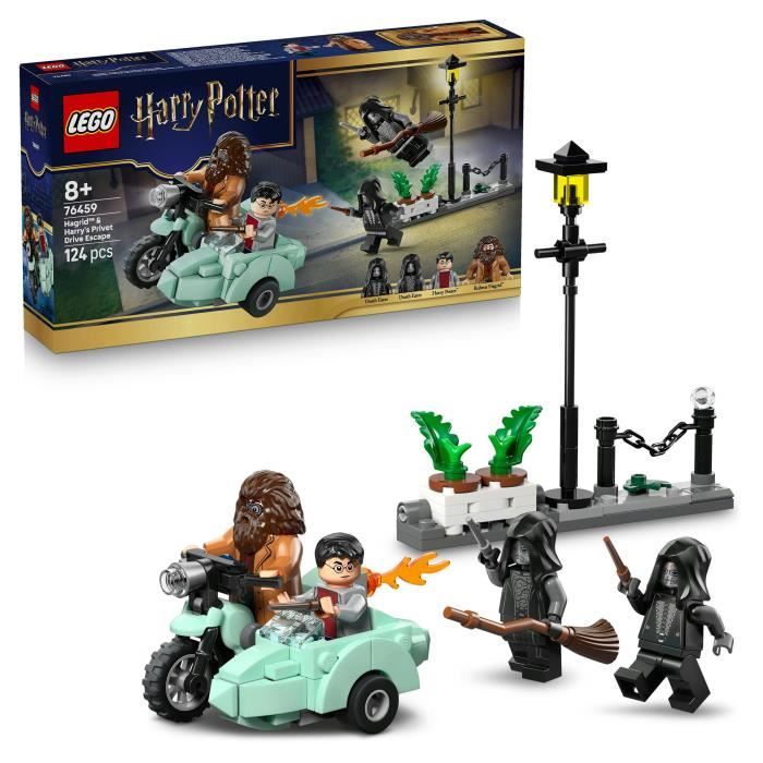 Moto Volante de Hagrid et Harry Potter - Évasion de Privet Drive