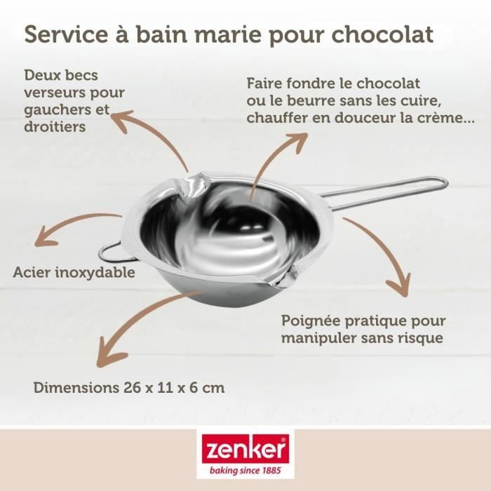 Image secondaire de Service a bain marie et pince a friture pour beignets - ZENKER - Smart Pastry