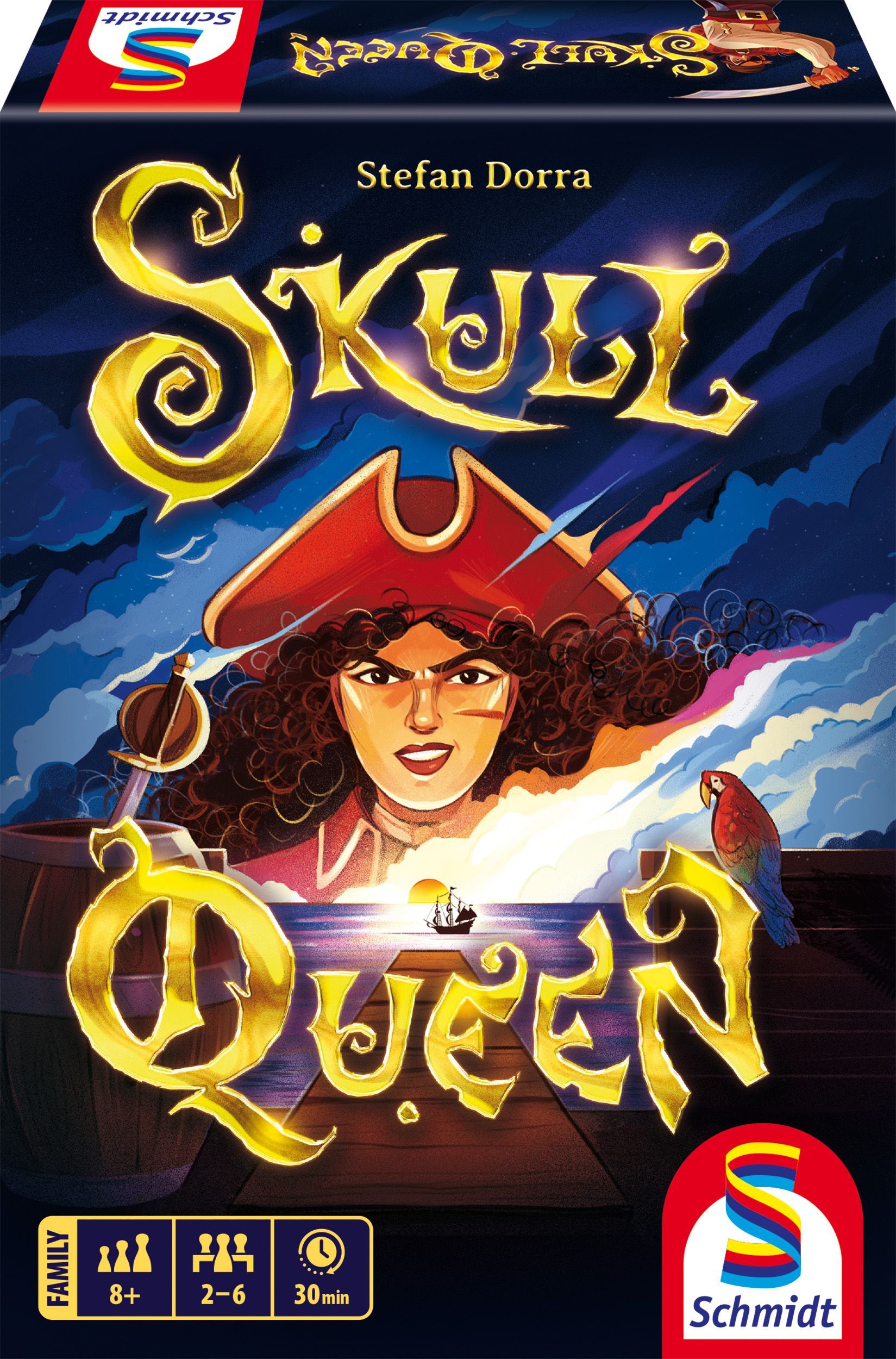 Skull Queen - Jeu de cartes captivant pour toute la famille