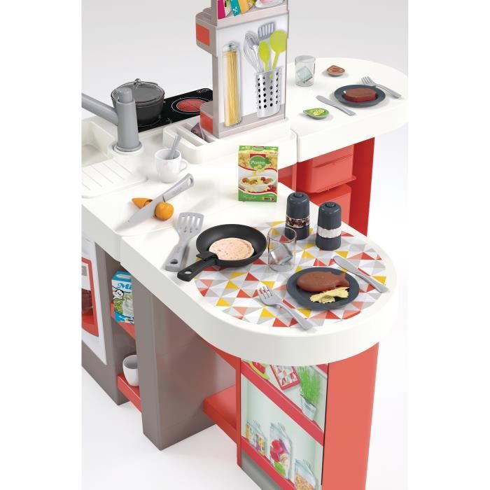 TEFAL Cuisine Studio XXL Smoby - Machine a espresso, panier vaisselle, four, distributeur de glaçons - 39 accessoires