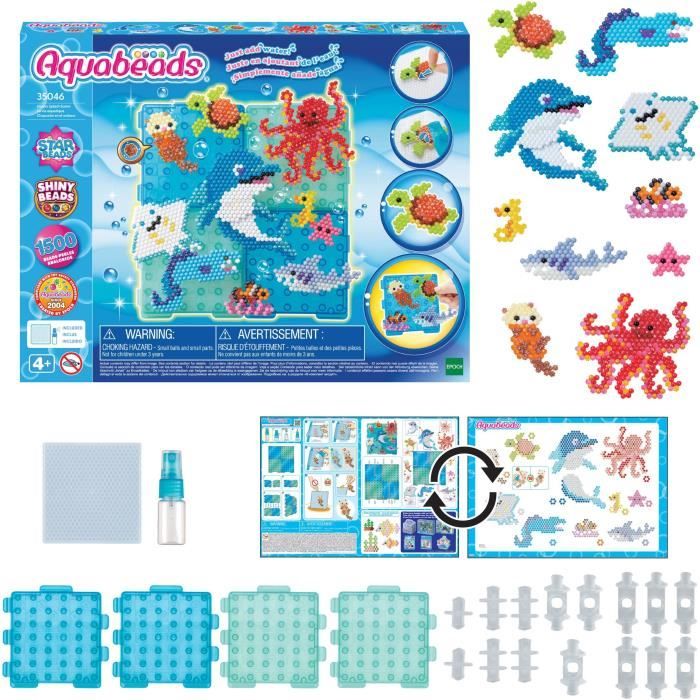 Caja de creaci�n - AQUABEADS 35046 - Vida acu�tica