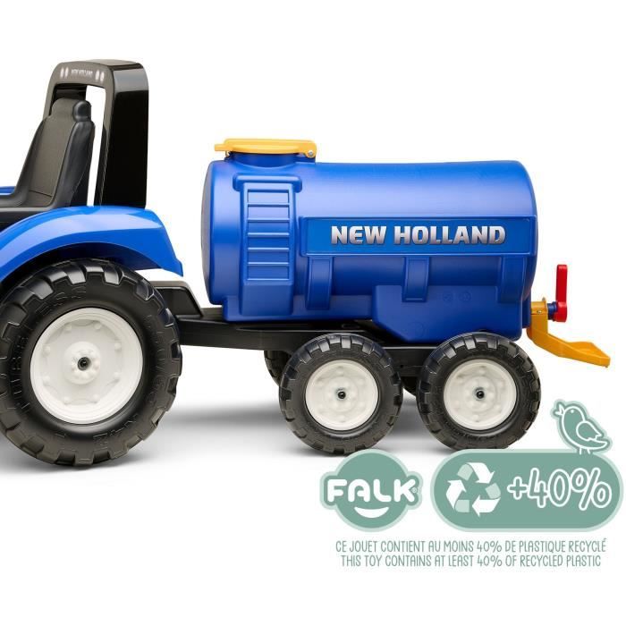 Image secondaire de Remorque Citerne New Holland FALK 30L - Idéale pour Enfants de 3 à 7 Ans