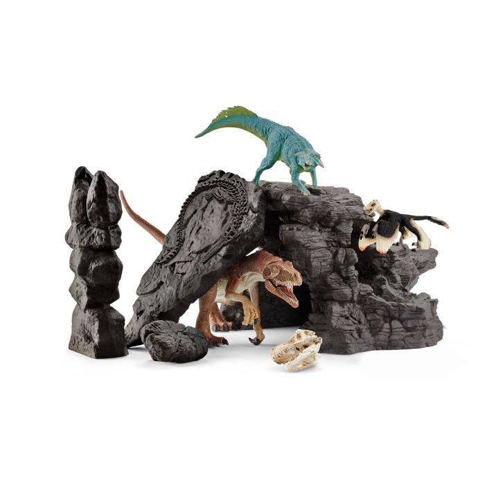 Schleich - Kit de dinosaures avec grotte - 41461