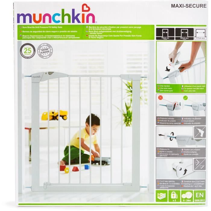 Munchkin Barriere de Sécurité Maxi-Secure