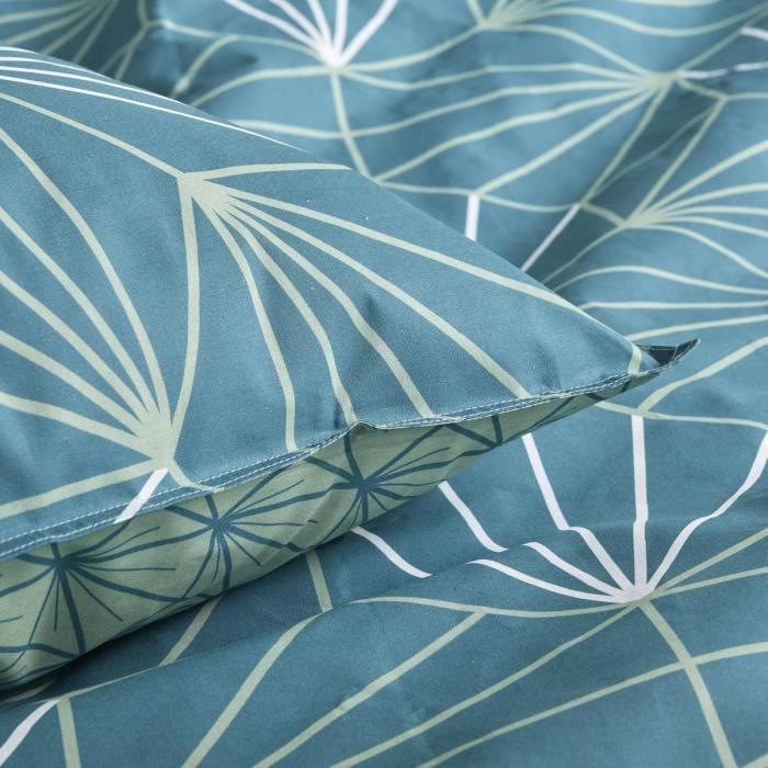 Image secondaire de Parure de couette - TODAY - Sunshine 0.13 - 200x200cm - 2 personnes - Imprimée - Coton 57 fils