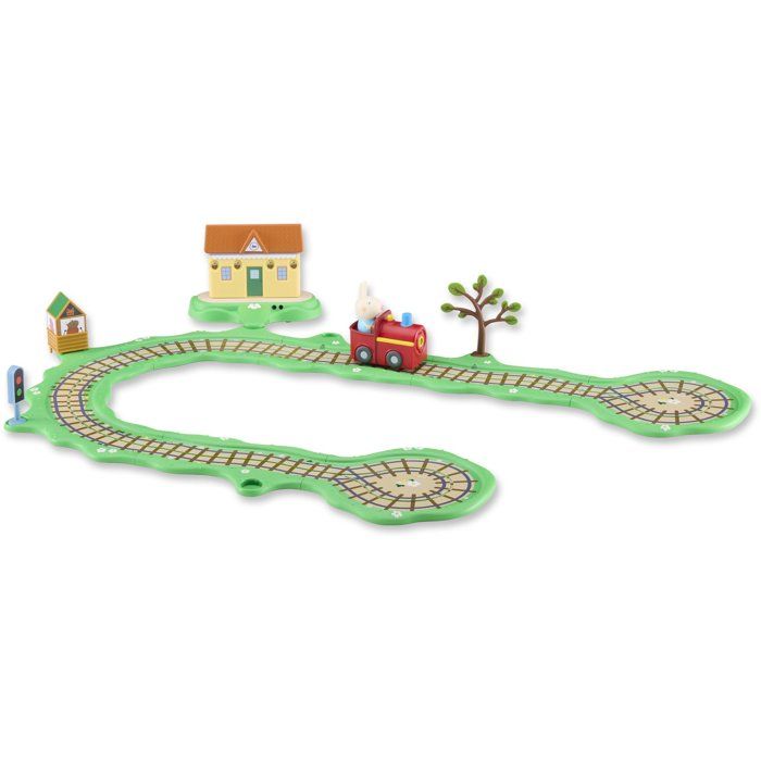 Image secondaire de Coffret Train Peppa Pig - Circuit Miniature Amusant par BANDAI