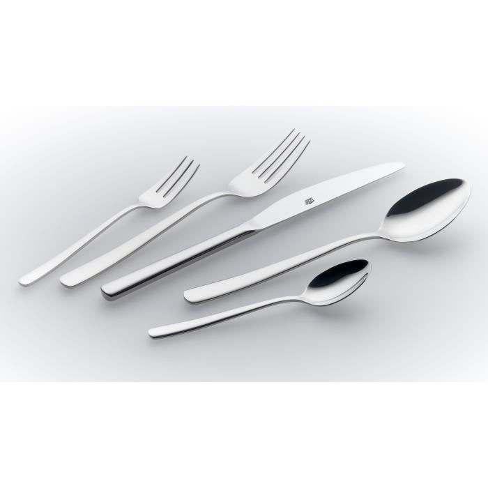 Service Complet de Couverts GSW en Acier Inox Massif - 30 Pièces