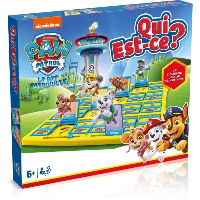 Chi è ? PAW Patrol - Gioco da tavolo - MOSSE VINCENTI - Chi è? con i personaggi dei Paw Patrol.