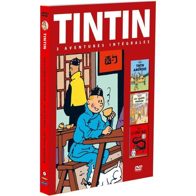 DVD Coffret Tintin, vol. 1: Les cigares du Phar...