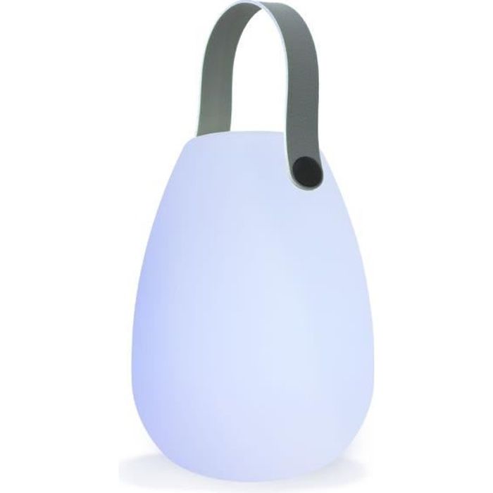 LAURY Lampada portatile senza fili - LED bianco caldo / multicolore