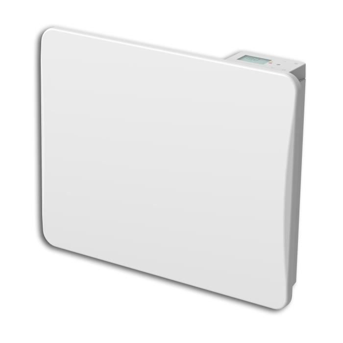 Radiateur électrique à inertie - 1000W - WARM TECH - Céramique - 230V - Jusqu'à 40m3 - Blanc