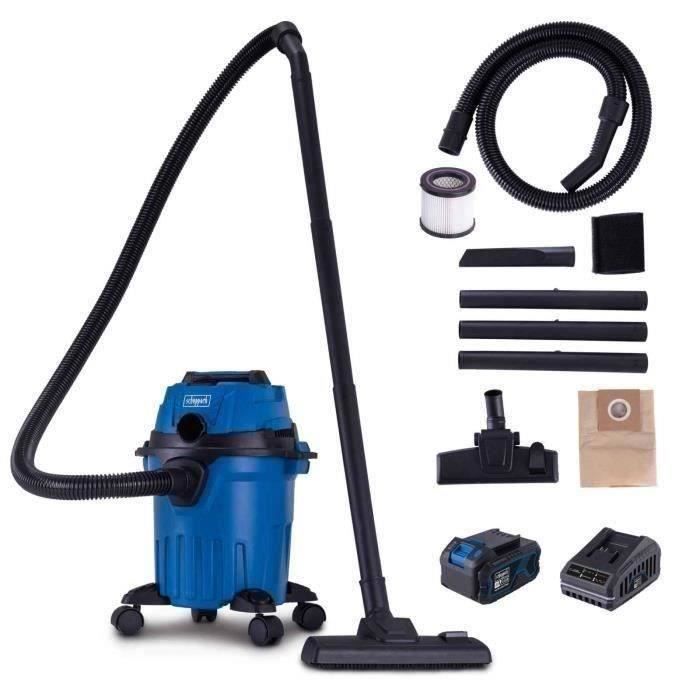 Image secondaire de Aspirateur sans fil SCHEPPACH C-NTS15-X avec starterkit 4Ah