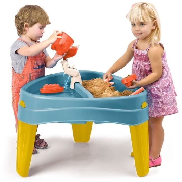 Table de jeu extérieure Feber Play Island pour enfants