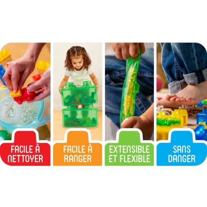 Image secondaire de Coffret Ferme Jelly Blox - Jeu de Construction Souple pour Enfants