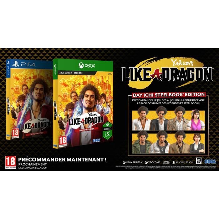 Yakuza 7 Like a Dragon Day Ichi Edition Jeu Xbox One