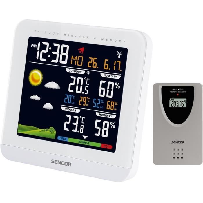 Station météo avec capteur sans fil - Sencor - SWS 5600