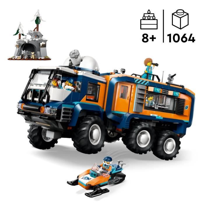 Image secondaire de LEGO City 60471 Le Camion Scientifique des Explorateurs en Arctique - Jeu Garçon des 8 ans