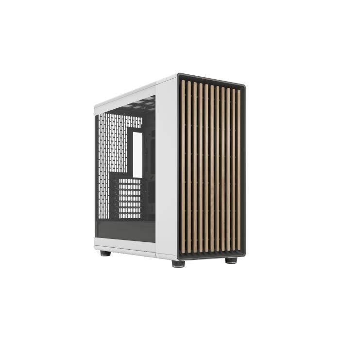 Case PC - FRACTAL DESIGN - North XL RC Chalk White TG - Bianco - ATX - USB 3.1 Gen 2 Type-C - 2xUSB 3.0