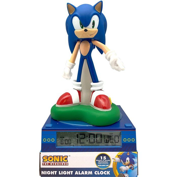 Image secondaire de Réveil 3D Sonic lumineux pour enfants - KIDS LICENSING