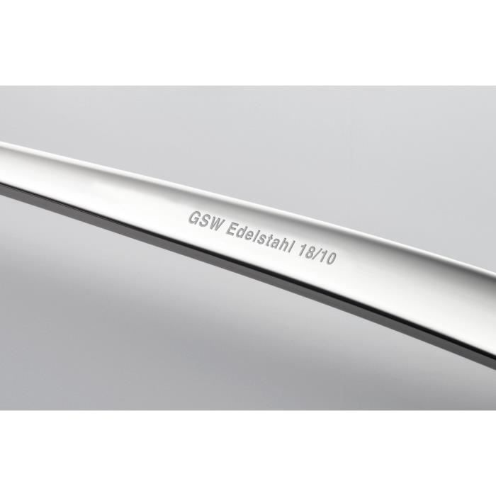 Image secondaire de Service Complet de Couverts GSW en Acier Inox Massif - 60 Pièces