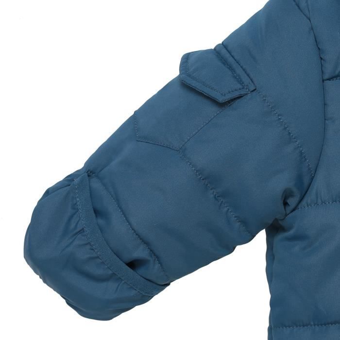 WANABEE Combinaison doudoune Vercors - Bébé - Bleu Pétrole