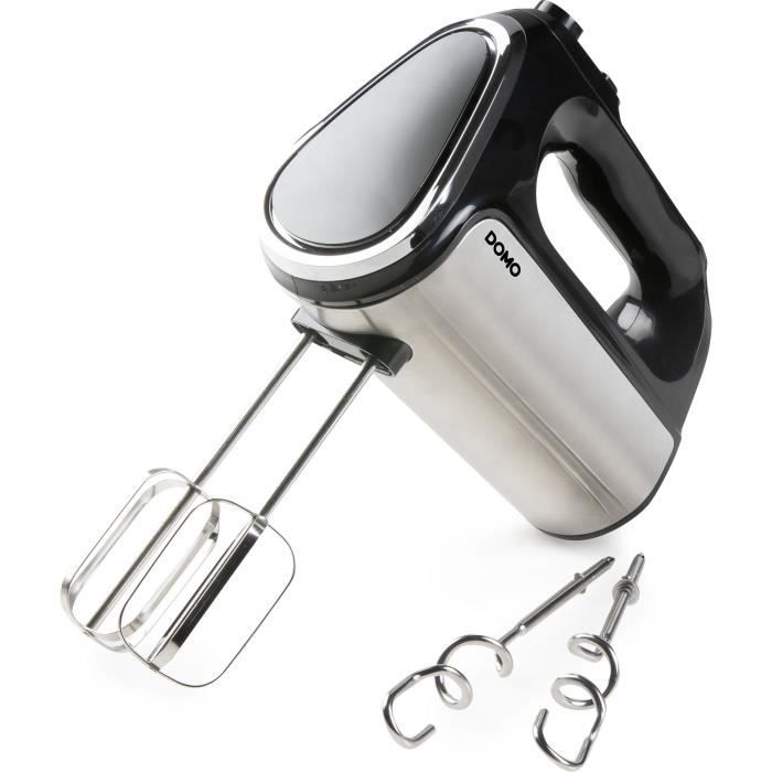 Frullatore elettrico - DOMO - DO9258M - 800 W - 5 velocità + Turbo - Nero / Acciaio