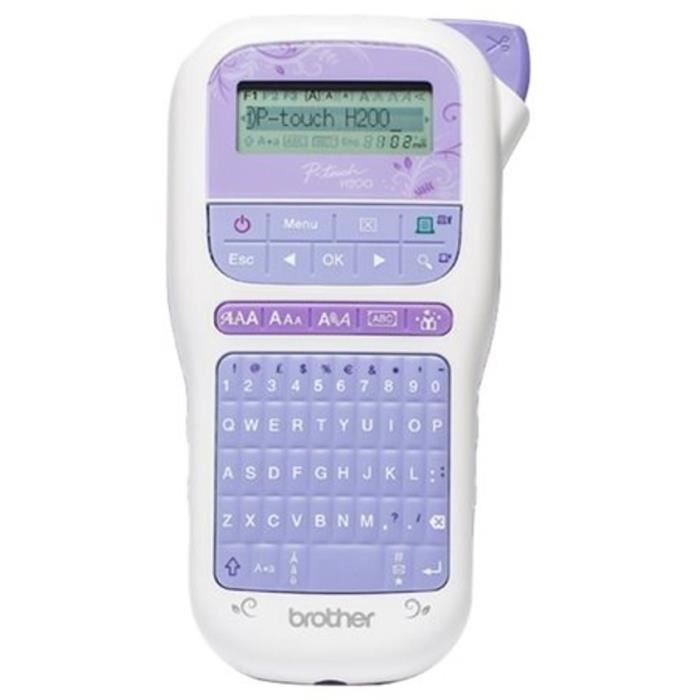 Etiqueteuse portable et ludique BROTHER PT-H200 - Transfert thermique - Monochrome