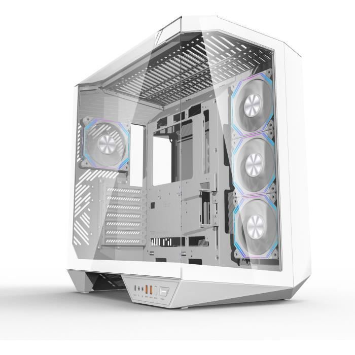 Case senza alimentatore - Cube - Formato ATX - DARKFLASH DY470 - Bianco