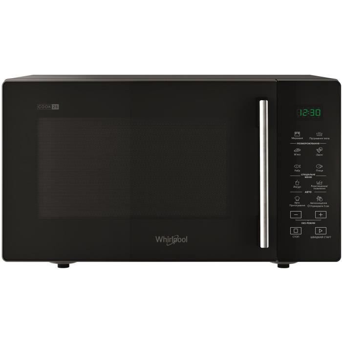 Whirlpool MWP251B free-standing microwave - Black - 25L - 28x48x41 cm