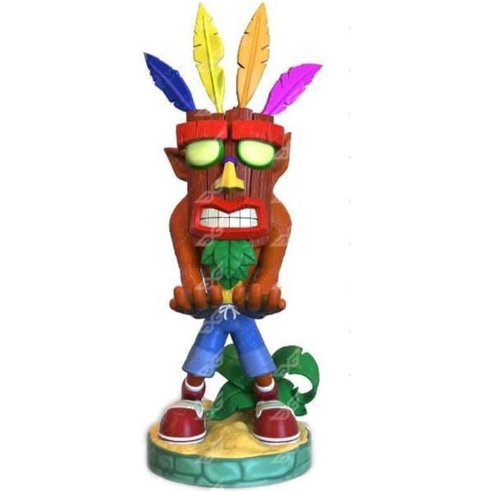 Figurine Aku-Aku - Support & Chargeur pour Manette et Smartphone - Exquisite Gaming