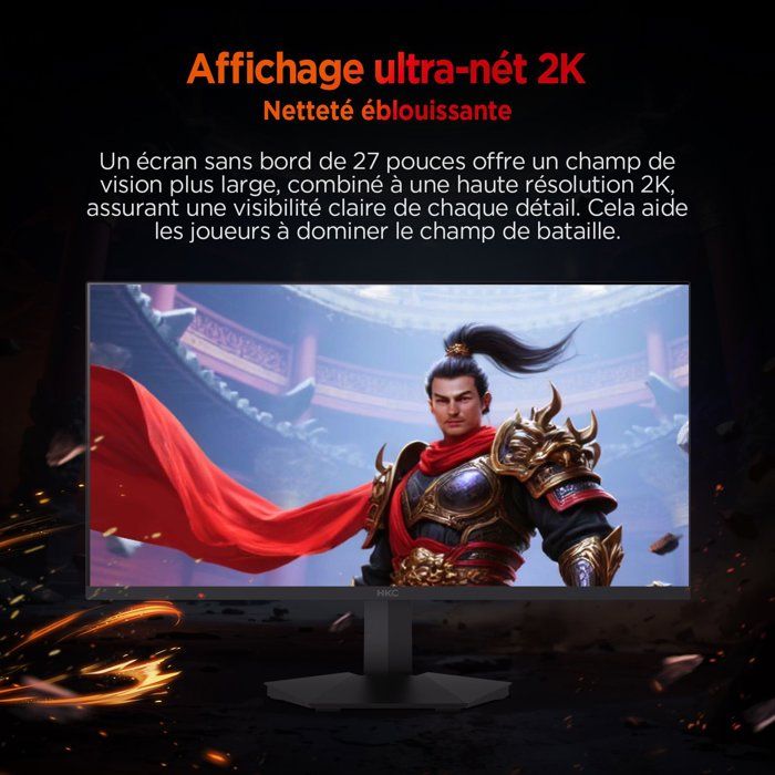 Image secondaire de Écran PC Gamer HKC 27