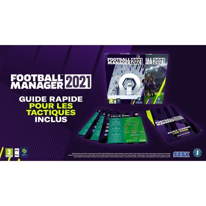 Football Manager 2021 Limited Edition Jeu PC (Code dans la boîte)