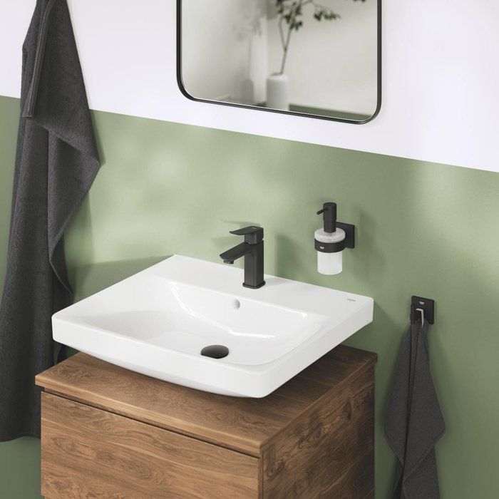 Image secondaire de Mitigeur de lavabo GROHE DICE Noir mat - Taille S avec clic-clac