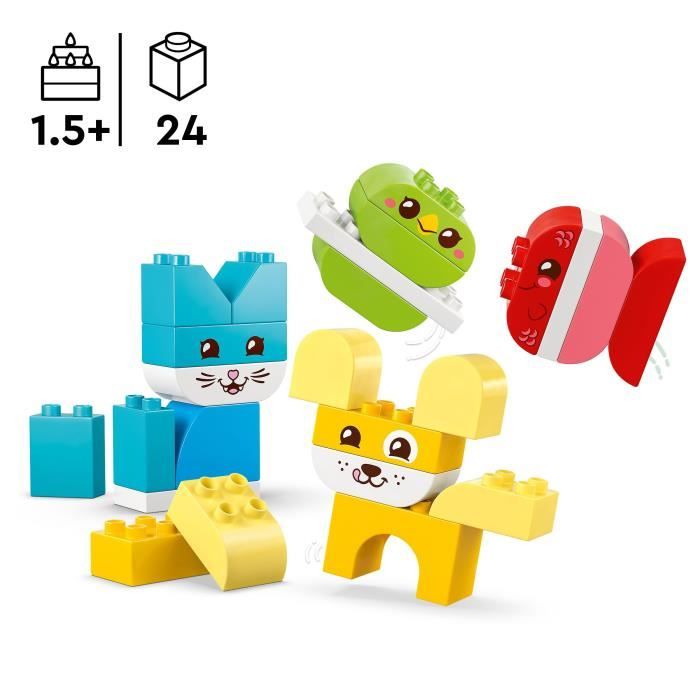 Image secondaire de LEGO DUPLO Mon Premier 10477 - Animaux Créatifs 3-en-1 pour Enfants