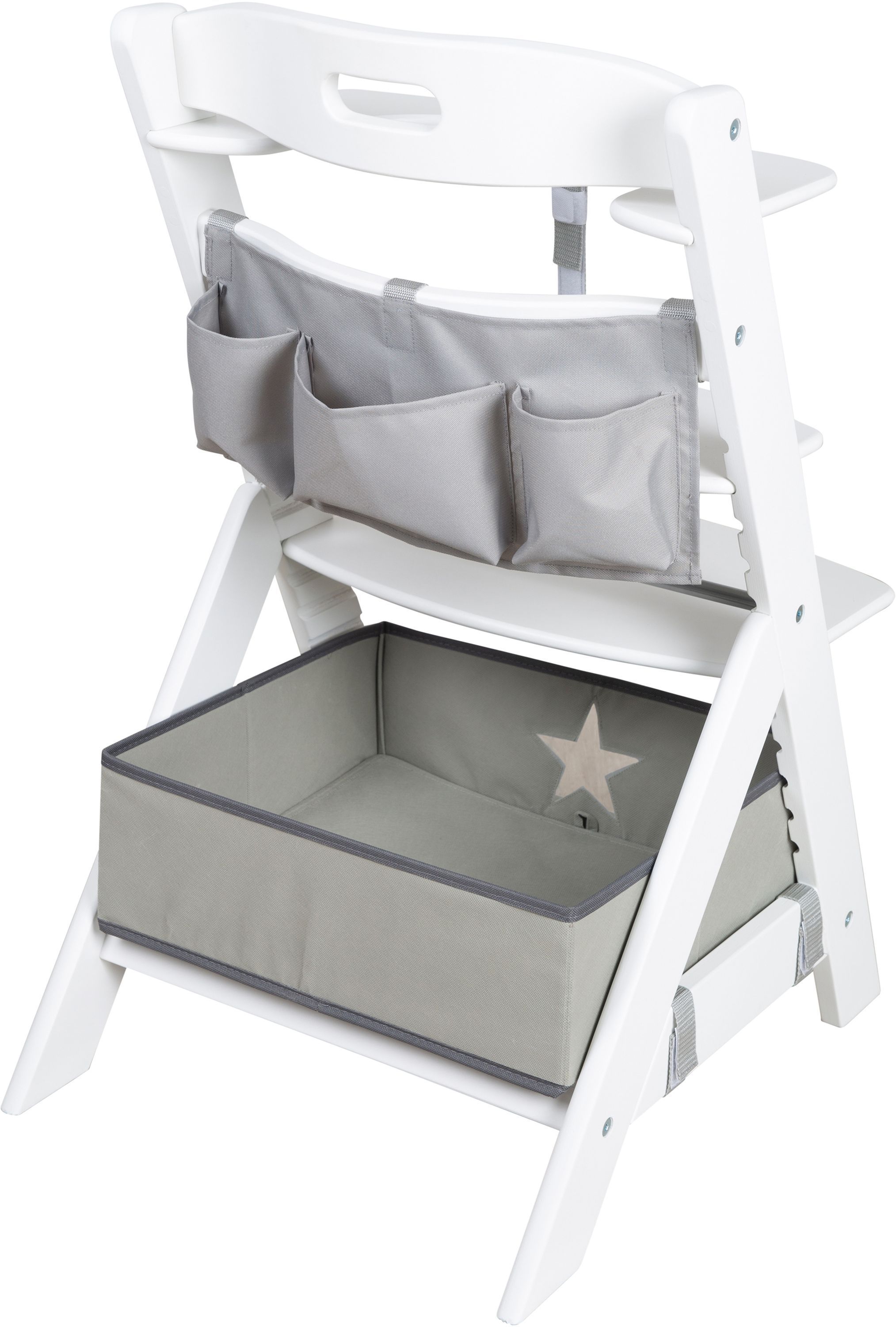 Image secondaire de Chaise haute évolutive - ROBA - LIV UP - De 6 mois jusqu'a 70 kg - Set organisateur inclus - Blanc