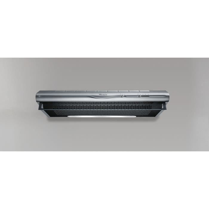 Image secondaire de Hotte encastrable visiere Hood2GO - WHIRLPOOL - WCN65FLXH2G - Inox - Classe D - 13,2 x 56,4 x 59,5 cm