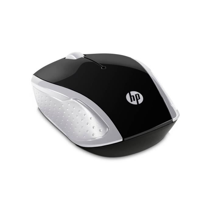 Souris sans fil HP 200 - Argenté