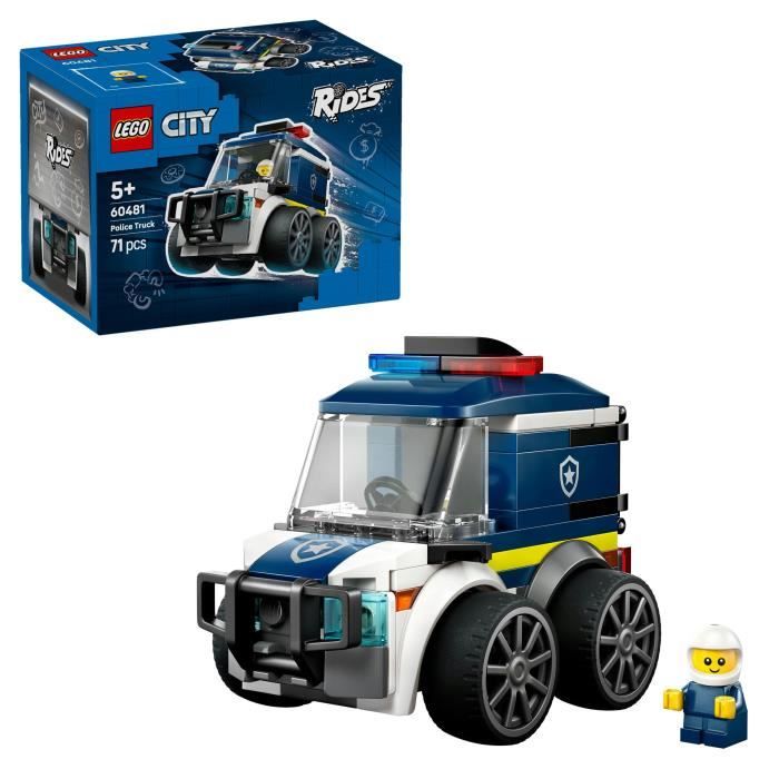 LEGO City - Le Camion de Police pour Enfants à Partir de 5 Ans