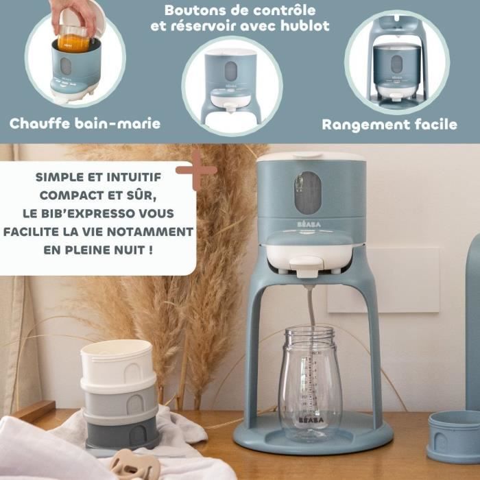 Image secondaire de Préparateur de biberons - BEABA - BIB'EXPRESSO - Bleu baltique